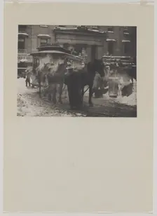 The Terminal, 1893 (printed 1911). Creator: Alfred Stieglitz