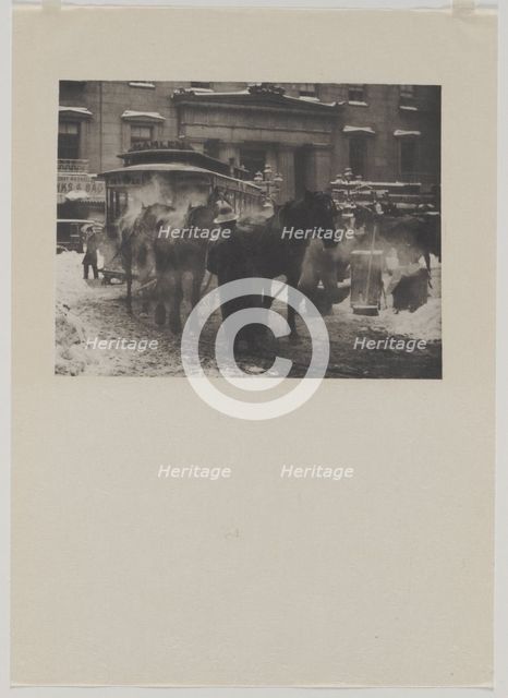 The Terminal, 1893 (printed 1911). Creator: Alfred Stieglitz.