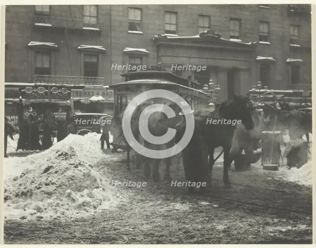 The Terminal, 1893, printed 1920/39. Creator: Alfred Stieglitz.