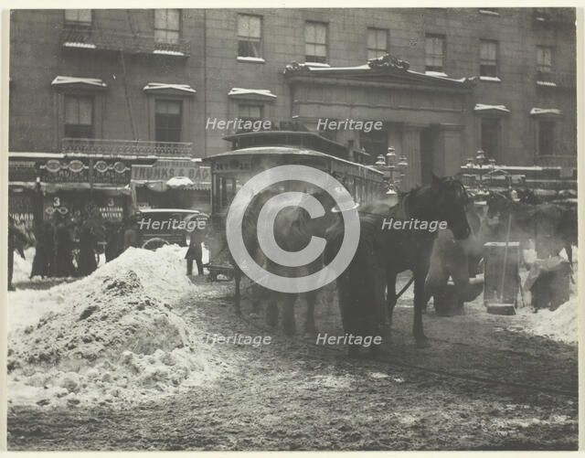 The Terminal, 1893, printed 1920/39. Creator: Alfred Stieglitz.