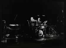 The Terry Lightfoot Band in concert at Oakmere House, Potters Bar, Hertfordshire, 7 October 1986. Creator: Denis Williams