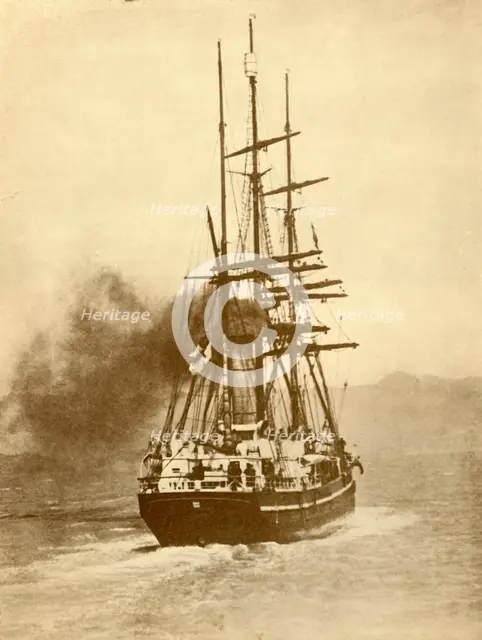 'The "Terra Nova", A Famous Whaler That Has Taken Part In Several British Antarctic Expeditions', c1 Creator: Unknown.
