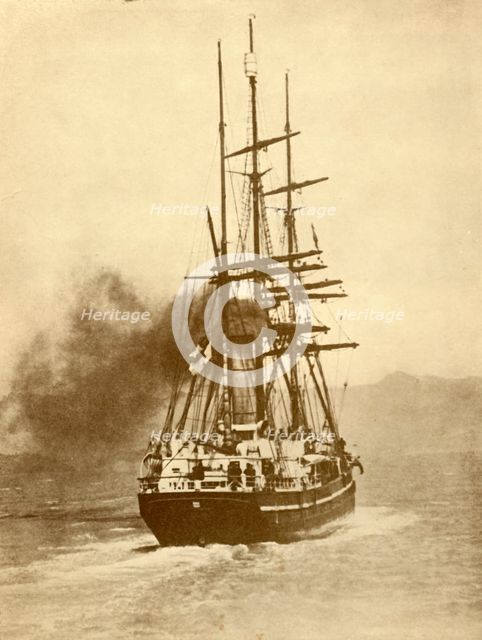 'The "Terra Nova", A Famous Whaler That Has Taken Part In Several British Antarctic Expeditions', c1 Creator: Unknown.