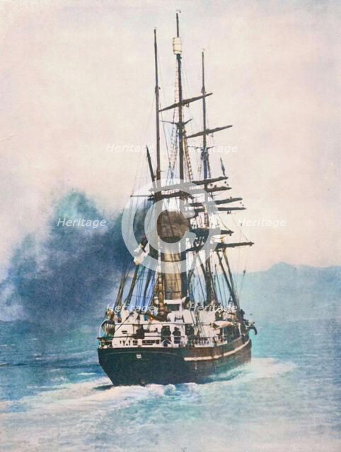 'The "Terra Nova", A Famous Whaler That Has Taken Part In Several British Antarctic Expeditions', c1 Creator: Unknown.