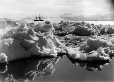 The Terra Nova in McMurdo Sound, Antartica, 1911. Artist: Herbert Ponting