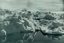The Terra Nova in McMurdo Sound c1910–1913, (1913). Artist: Herbert Ponting