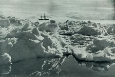 The Terra Nova in McMurdo Sound c1910–1913, (1913). Artist: Herbert Ponting