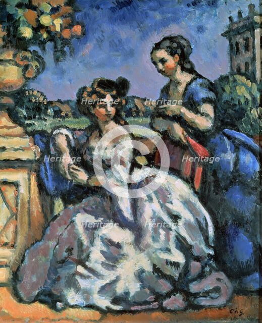 'The Terrace', 1909.  Artist: Charles Guerin