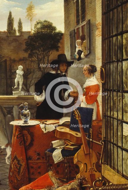 The Terrace, c. 1660. Creator: Unknown.