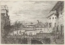 The Terrace, c. 1735/1746. Creator: Canaletto