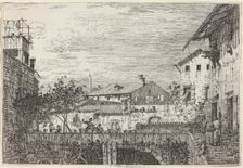 The Terrace, c. 1735/1746. Creator: Canaletto