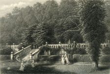 The Terrace, Haddon Hall c1870