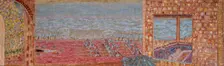 The terrace in the sunlight (La Terrasse en soleillée), 1939-1946. Creator: Bonnard, Pierre (1867-1947)