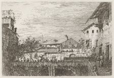 The Terrace [lower right], c. 1735/1746. Creator: Canaletto