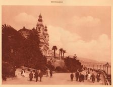 The Terraces and the Casino, Monte Carlo 1930. Creator: Unknown
