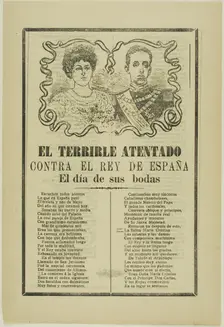 The Terrible Attempt Against the King of Spain, n.d. Creator: José Guadalupe Posada
