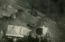 The Terrible Retreat from Serbia (1919). Creator: Unknown