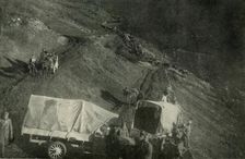 The Terrible Retreat from Serbia (1919). Creator: Unknown