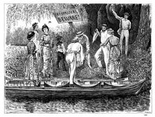 The Terrors of the Law 1881 (1891). Artist: George du Maurier