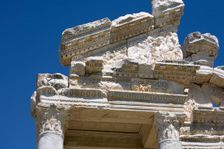 The Tetrapylon at Aphrodisias, Turkey. Creator: Samuel Magal