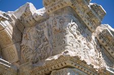 The Tetrapylon at Aphrodisias, Turkey. Creator: Samuel Magal