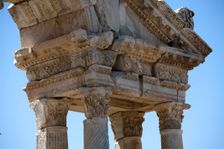 The Tetrapylon at Aphrodisias, Turkey. Creator: Samuel Magal