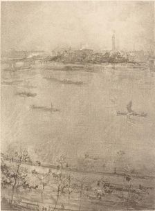 The Thames, 1896. Creator: James Abbott McNeill Whistler