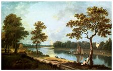 The Thames, Twickenham, c1762 (1956)