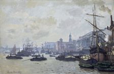 The Thames at London 1871. Creator: Claude Monet