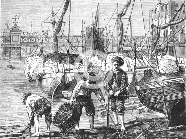 The Thames at Low Water, 1897.