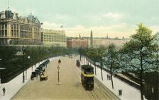 The Thames Embankment . Creator: Eyre & Spottiswoode