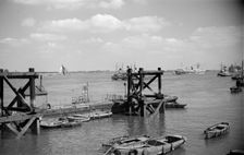 The Thames Estuary at Gravesend, Kent, c1945-c1965. Artist: SW Rawlings