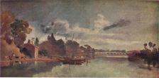 The Thames near Walton Bridges, 1805, (1938). Artist: JMW Turner