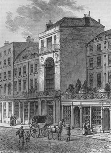 The Thatched House Tavern, Westminster, London, c1870 (1878). Artist: J Greenaway