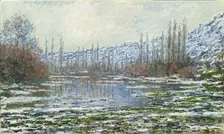 The Thaw at Vétheuil, 1880