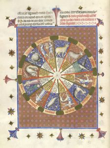 The The Zodiac, last quarter of 14th century. Creator: Unknown