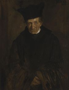 The Theologian Ignaz von Döllinger, 1883. Creator: Franz von Lenbach