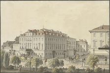 The Theater an der Wien, ca 1816. Creator: Alt, Jakob (1789-1872)