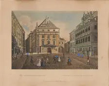 The Theater at Kärntnertor, 1860s. Creator: Unknown artist
