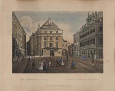 The Theater at Kärntnertor, 1860s. Creator: Unknown artist