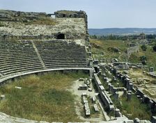 The Theatre: Cavea and orchestra, Miletus, Anatolia, Turkey, 300-133 BC (2005). Creator: Unknown