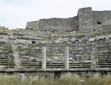 The Theatre: Cavea and orchestra, Miletus, Anatolia, Turkey, 300-133 BC (1999). Creator: Unknown