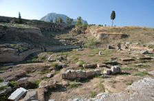 The theatre at Corinth, Greece. Creator: Samuel Magal