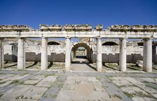 The theatre at Aphrodisias, Turkey. Artist: Samuel Magal