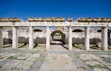 The theatre at Aphrodisias, Turkey. Creator: Samuel Magal