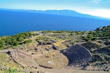 The theatre at Assos, Turkey. Creator: Samuel Magal