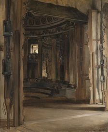 The Theatre at Gripsholm, late 19th-early 20th century. Creator: Gustaf Cederström