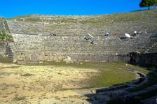 The theatre at Dodona, Greece. Creator: Samuel Magal