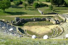The theatre at Dodona, Greece. Creator: Samuel Magal