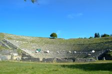 The theatre at Dodona, Greece. Creator: Samuel Magal